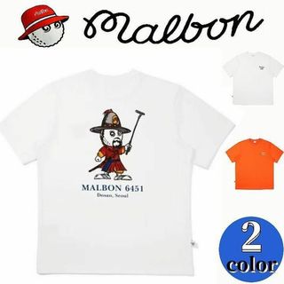 2023年新作 マルボン ゴルフ シャツ T シャツ 刺繡 新品【M~XXL】
