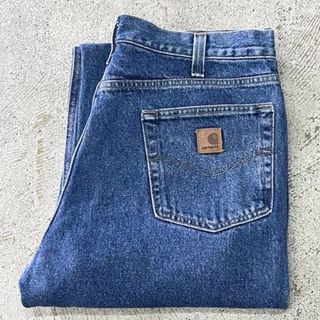 カーハート(carhartt)の＊6852 CARHARTT カーハート　バギー　太め　デニムパンツ  w36(デニム/ジーンズ)