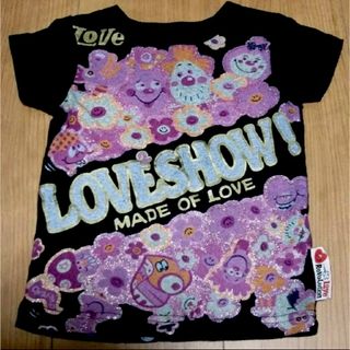 ラブレボリューション(LOVE REVOLUTION)のラブレボ   半袖　Tシャツ　90(Tシャツ/カットソー)