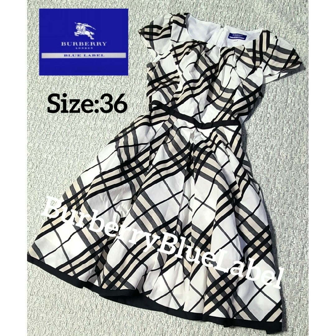 BURBERRY BLUE LABEL - 値下げ❗美品✨ バーバリーブルーレーベル ノバ