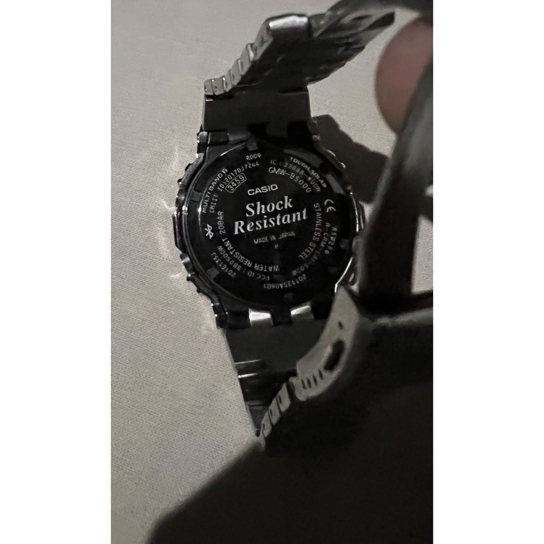 G-SHOCK(ジーショック)のG-SHOCK　GMW-B5000D-1JF フルメタル シルバー メンズの時計(腕時計(デジタル))の商品写真