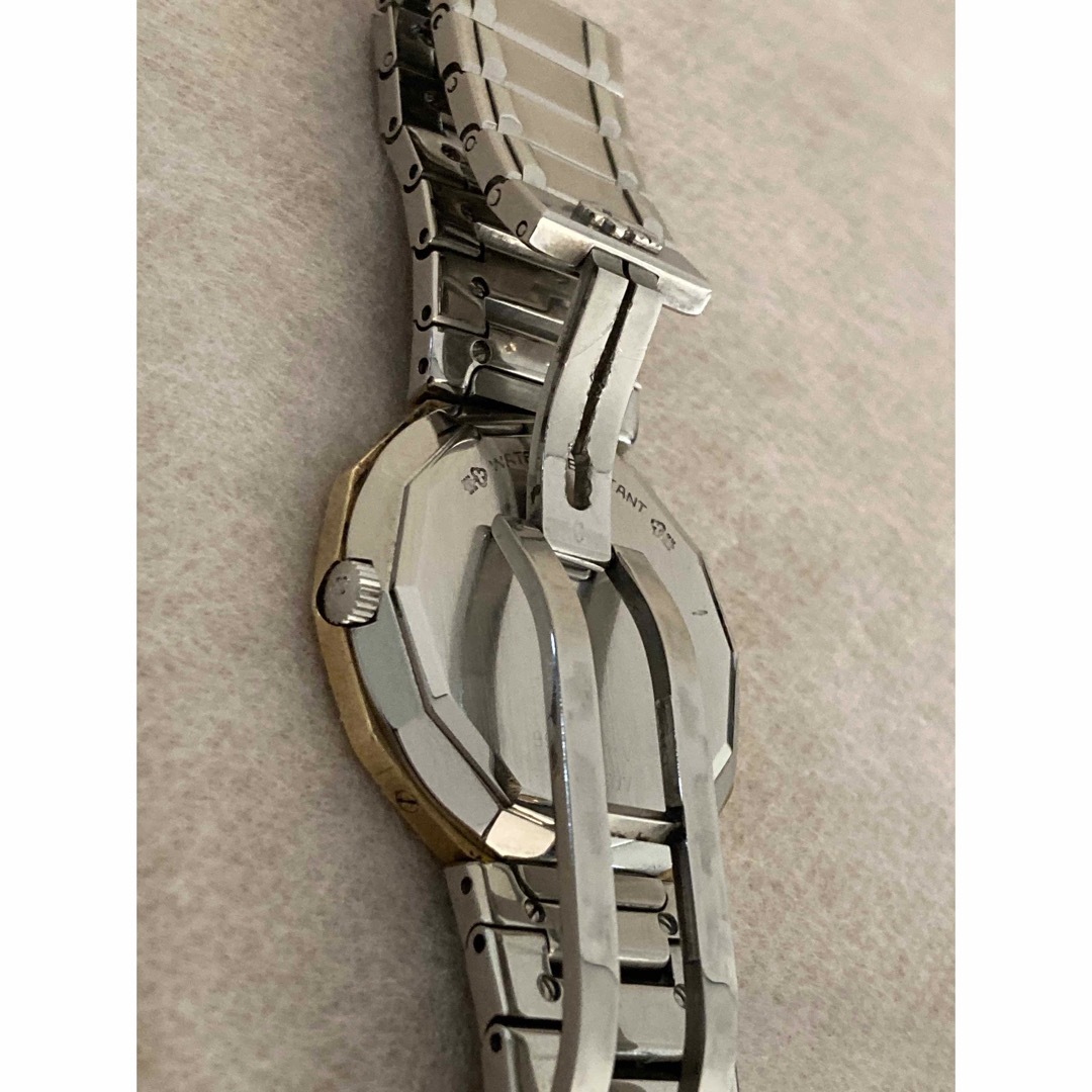 値下げ 稼働☆コルム アドミラルズ K18コンビ メンズQZ腕時計 電池新品