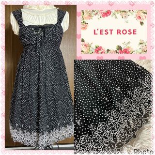 【匿名配送】定価28.000円+税✨LEST ROSEワンピース ドレス✨