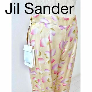 ジルサンダー(Jil Sander)のJil Sanderプリント　カジュアルパンツ　34 新品未(カジュアルパンツ)