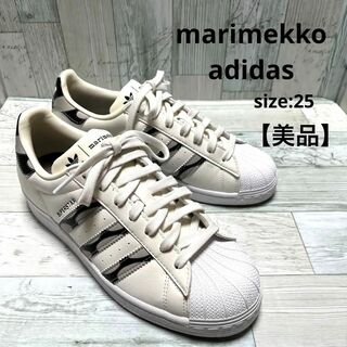 マリメッコ(marimekko)の美品 マリメッコ marimekko アディダス adidas スニーカー 25(スニーカー)