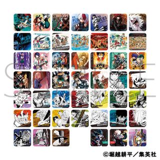 僕のヒーローアカデミア展　コースター　全45種+BOX特典3種(その他)