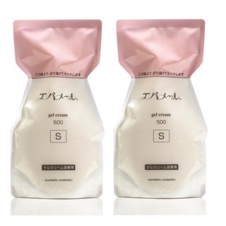 エバメール(evermere)のエバメール  ゲルクリーム 詰替 リフィル 500g S ×2個セット(オールインワン化粧品)