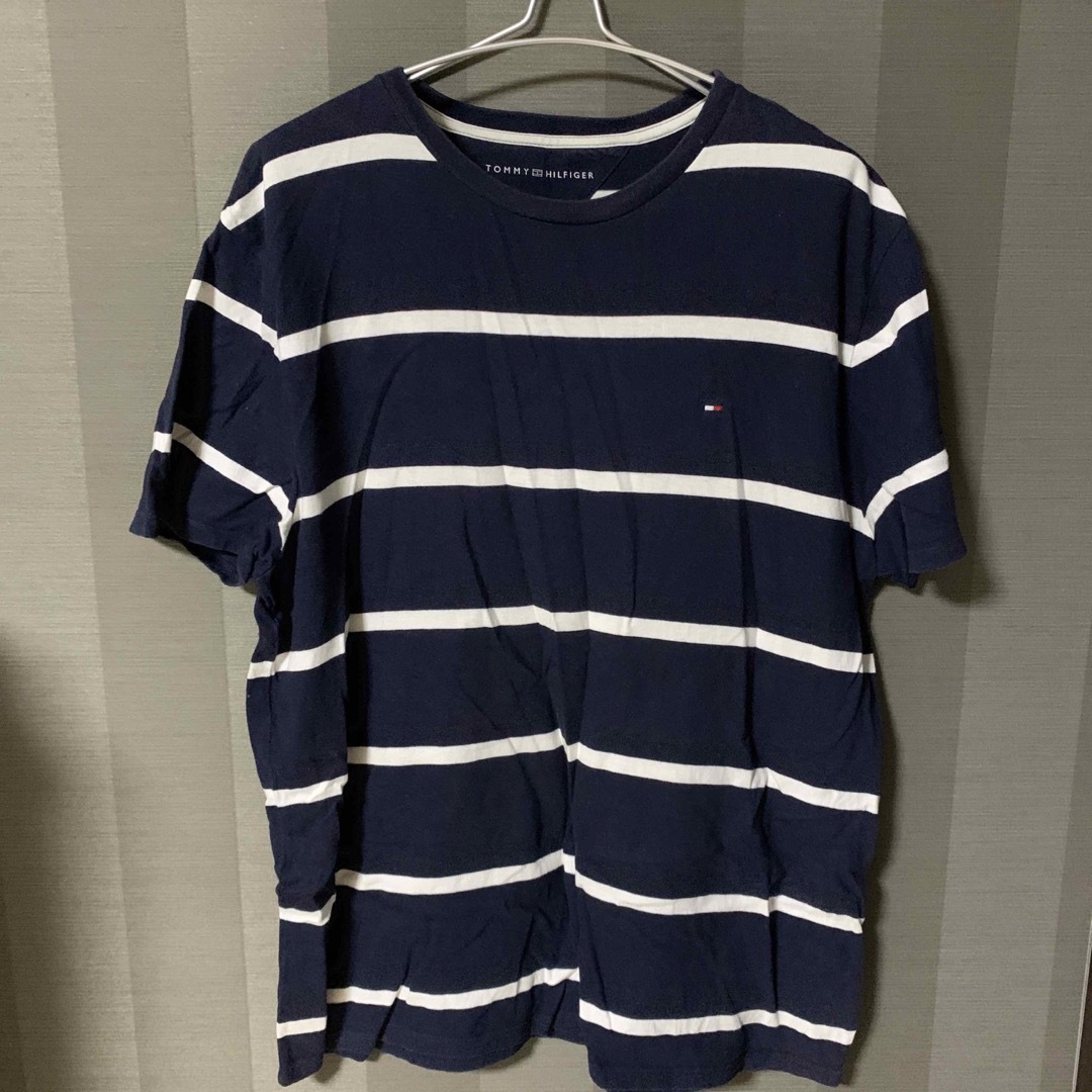 TOMMY HILFIGER(トミーヒルフィガー)のトミーヒルフィガー　ボーダー　Tシャツ メンズのトップス(Tシャツ/カットソー(半袖/袖なし))の商品写真