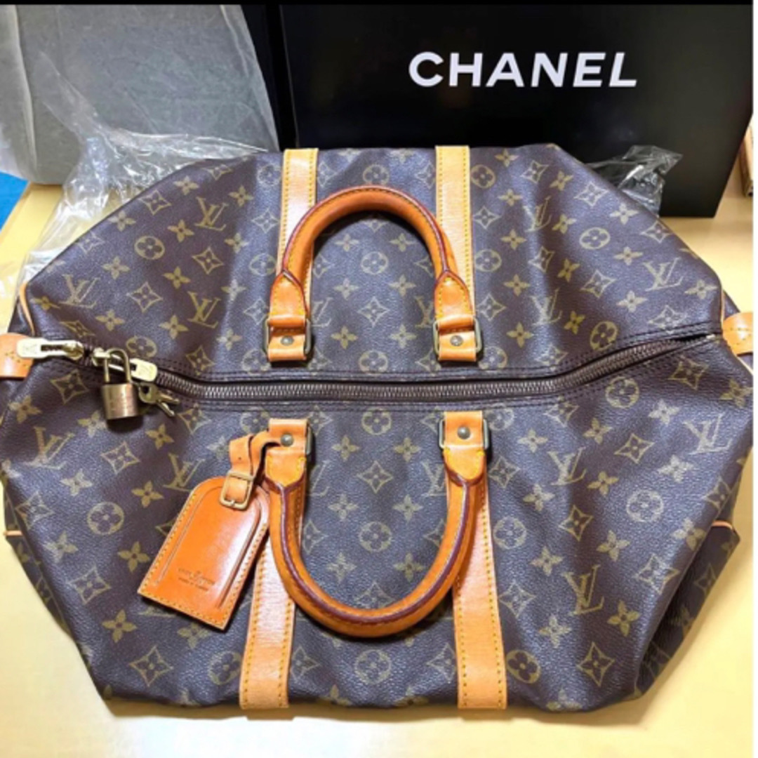 ????超美品????LOUIS VUITTON????キーポル45????ボストンバッグ????