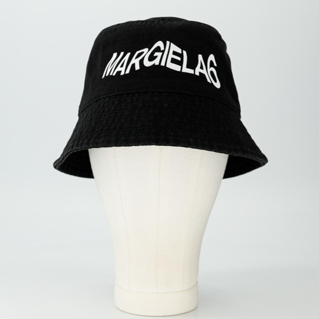 新品タグ付 MM6 MAISON MARGIELA バケットハット ブラック | フリマアプリ ラクマ