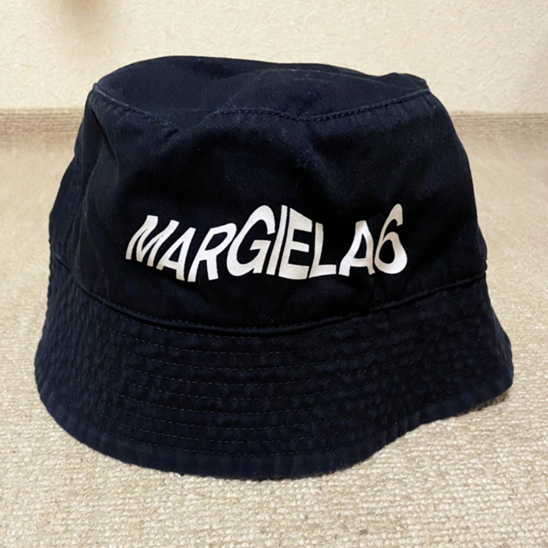 MM6 - 新品タグ付 MM6 MAISON MARGIELA バケットハット ブラックの通販