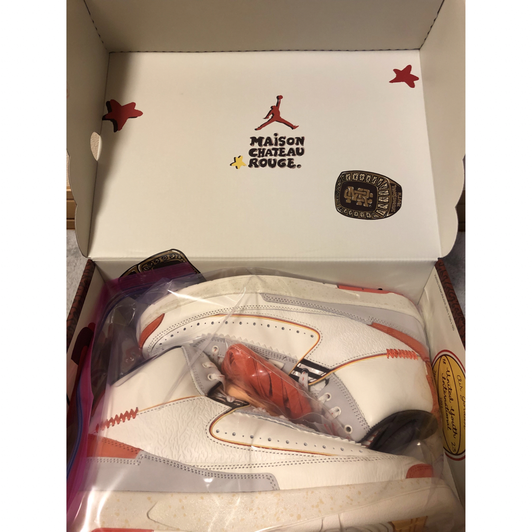 Air jordan 2 high Maison Chateau 27.0cm