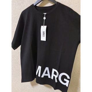 エムエムシックス(MM6)の新品タグ付 MM6 MAISONMARGIELA ロゴTシャツ Lサイズ相当(Tシャツ(半袖/袖なし))