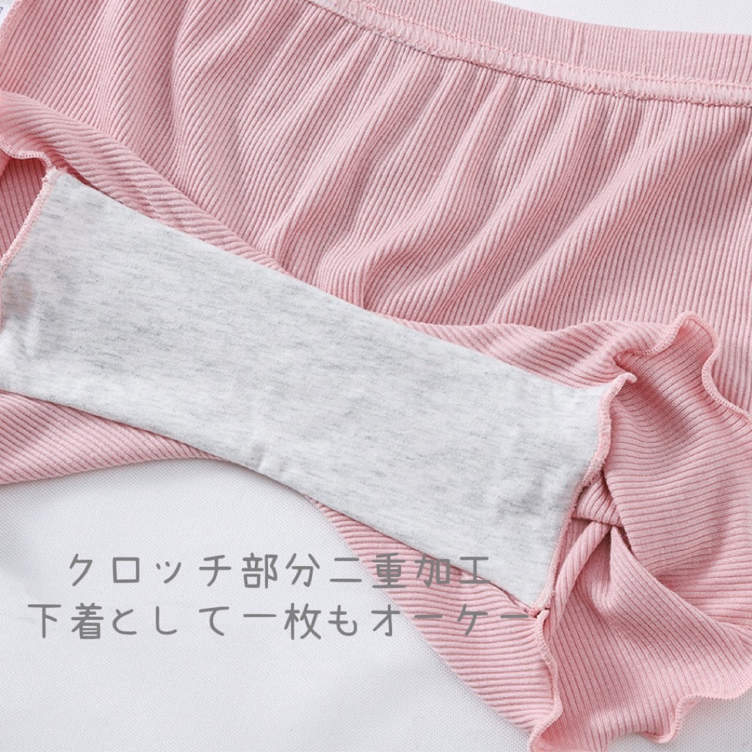 ３色セット160 インナーパンツ　ペチパンツ　オーバーパンツ　クロッチ　リボン キッズ/ベビー/マタニティのキッズ服女の子用(90cm~)(下着)の商品写真