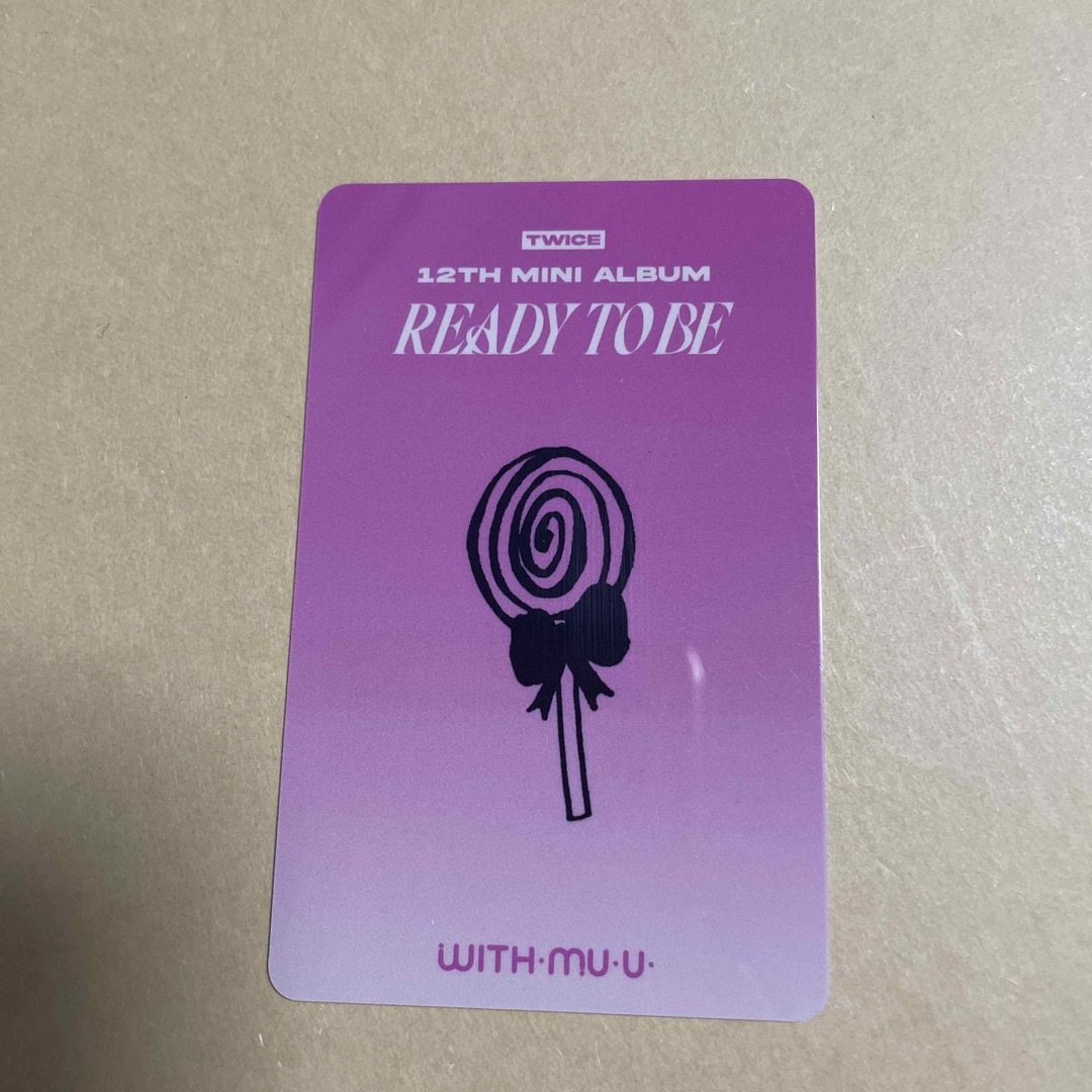 TWICE チェヨン READY TO BE WITHMUU ラキドロ