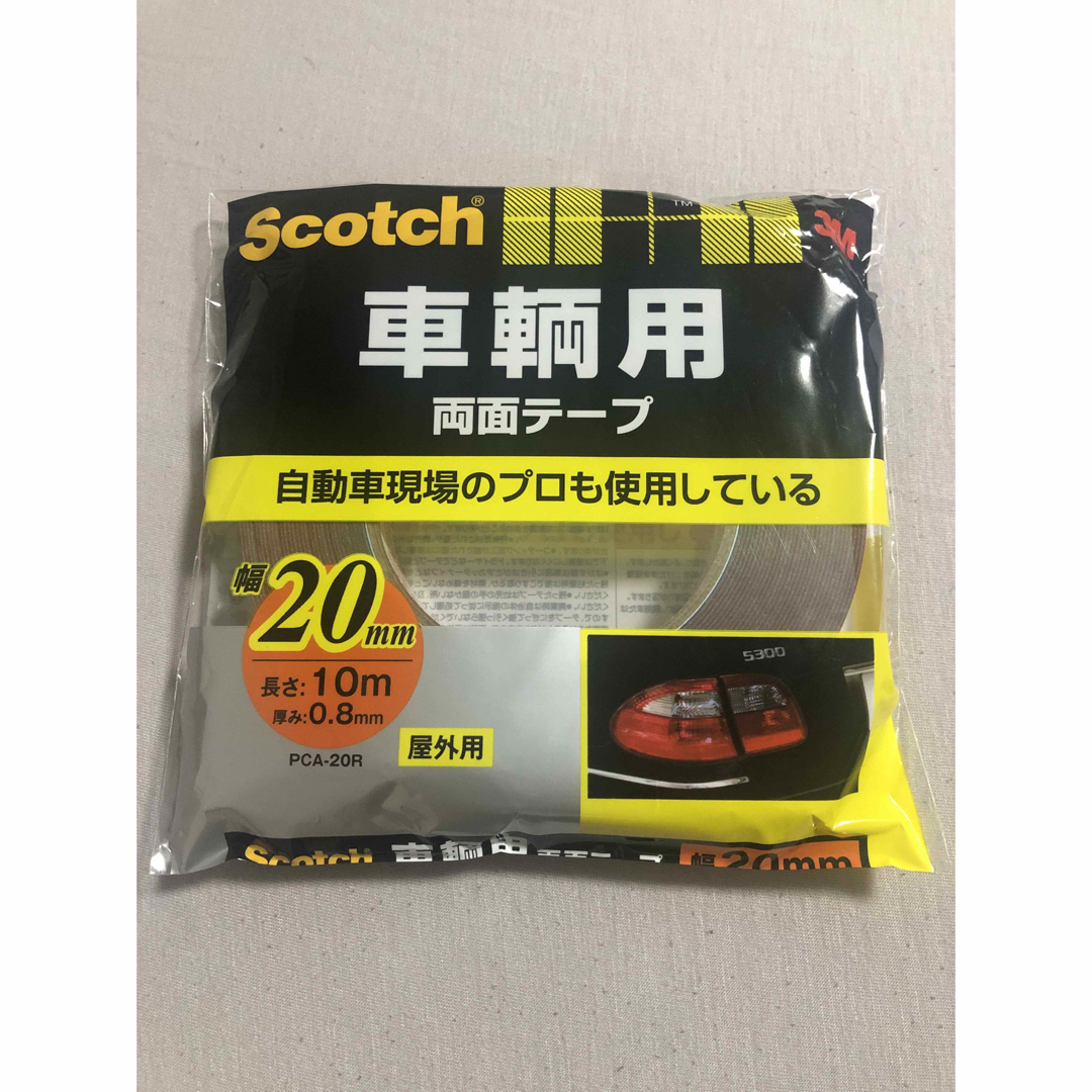 3M スコッチ 車両用両面テープ 1つ インテリア/住まい/日用品の文房具(テープ/マスキングテープ)の商品写真