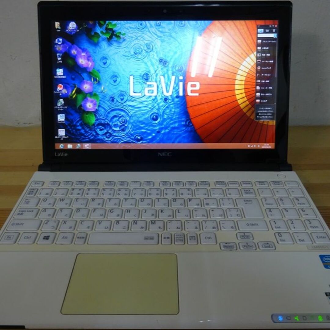 クラシック NEC ノートパソコン PC-LM550LS6W/中古特価良品 M LaVie