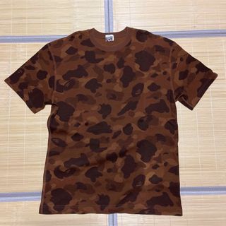 アベイシングエイプ Tシャツ・カットソー(メンズ)（ブラウン/茶色系