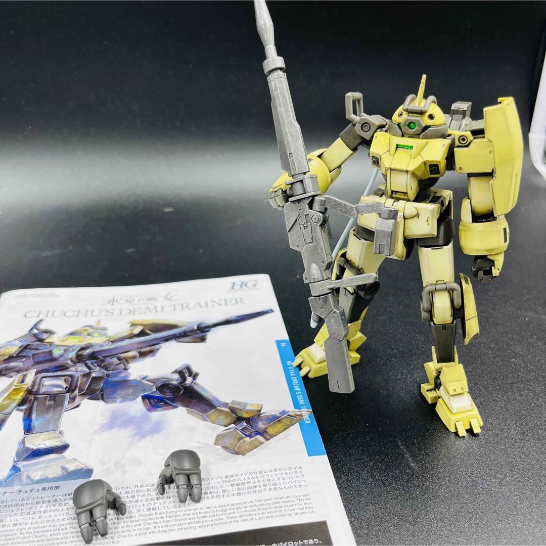 HG 1/144 デミトレーナー(チュチュ専用機)塗装完成品 - プラモデル HG 1/144 デミトレーナー(チュチュ専用機)塗装完成品 - プラモデル