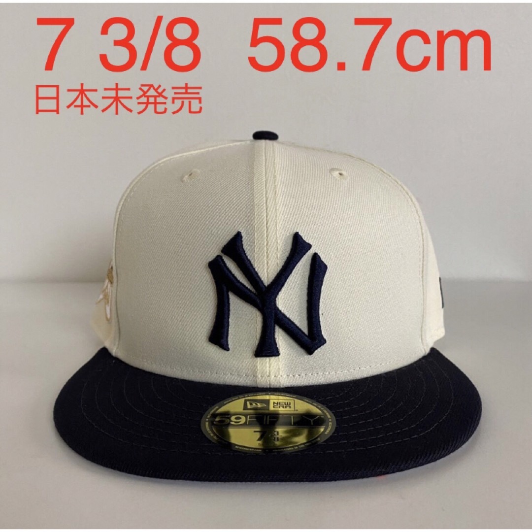 ヤンキース ツバ裏グレー New Era Cap 3/8 ニューエラ キャップ - キャップ