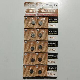 CR927 5個入×2 ボタン電池 コイン電池(その他)