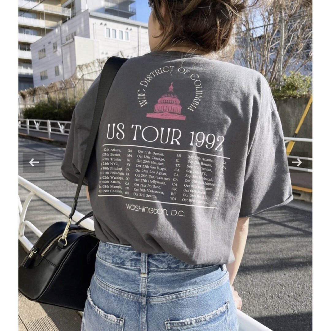 Spick & Span(スピックアンドスパン)のSpick and Span スピックアンドスパン　ライブツアーTシャツ　半袖 レディースのトップス(Tシャツ(半袖/袖なし))の商品写真