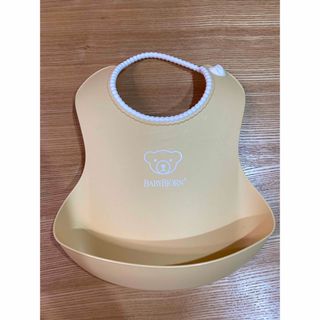 ベビービョルン(BABYBJORN)のベビービョルン   スタイ(お食事エプロン)　イエロー(お食事エプロン)