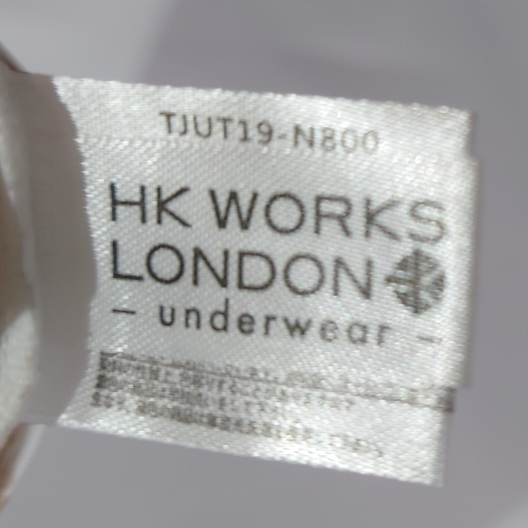 しまむら(シマムラ)の新品 未使用 HKWORKSLONDON ブラタンクトップ 花柄 LL ホワイト レディースのトップス(タンクトップ)の商品写真