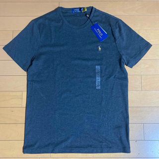 ポロラルフローレン(POLO RALPH LAUREN)の新品タグ付き　ラルフローレン　定番Tシャツ　チャコールグレー  M(Tシャツ/カットソー(半袖/袖なし))