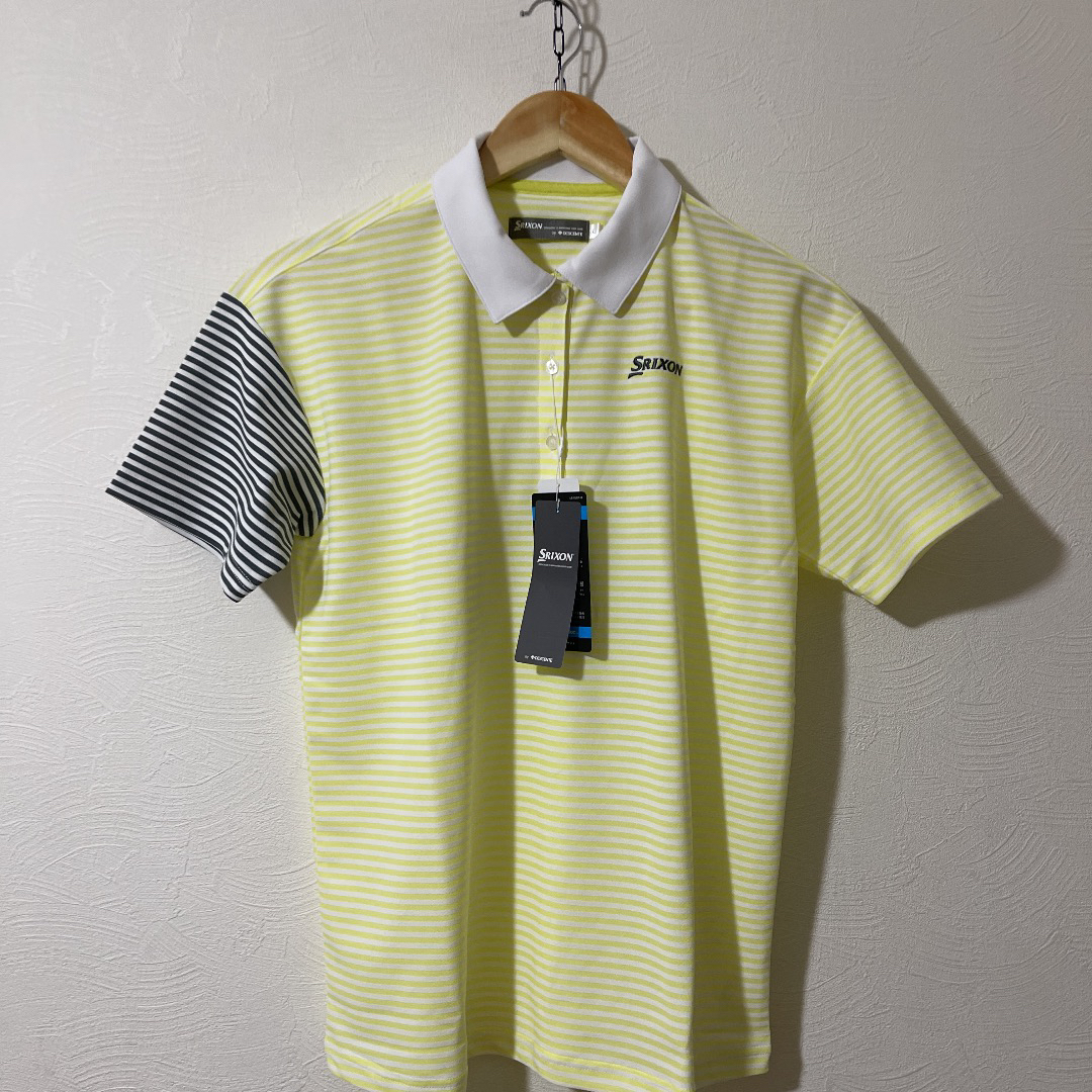 Srixon(スリクソン)の新品SRIXON(スリクソン)   レディース 半袖シャツ  ポロシャツ スポーツ/アウトドアのゴルフ(ウエア)の商品写真