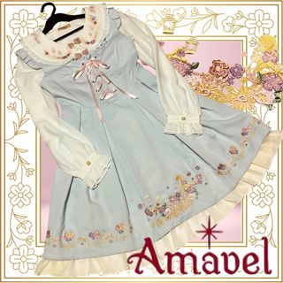 Amavel - アマベル/ラプンツェル刺繍ブラウス+ワンピース/ロリィタ ...