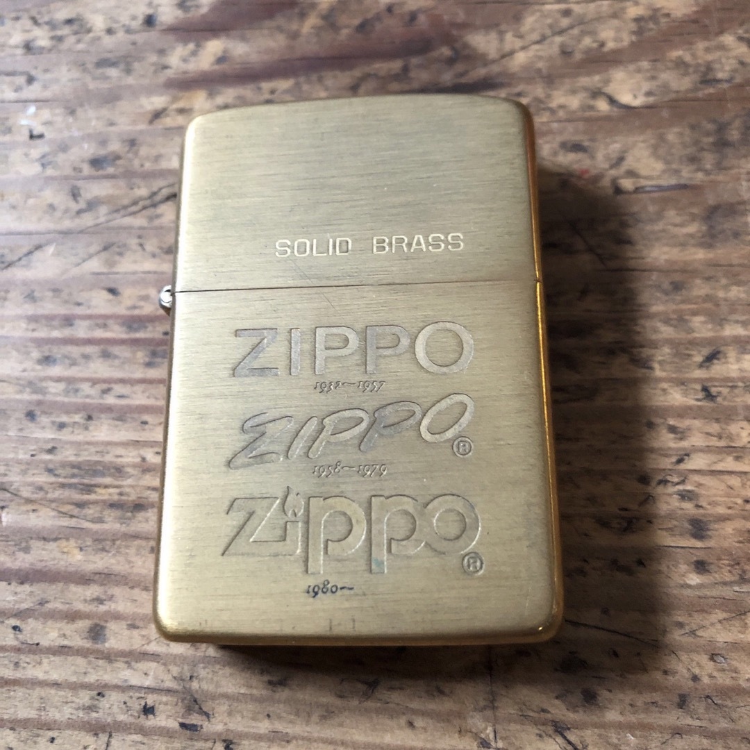 ZIPPO　3点まとめ　zippo solid brass1932-1987他