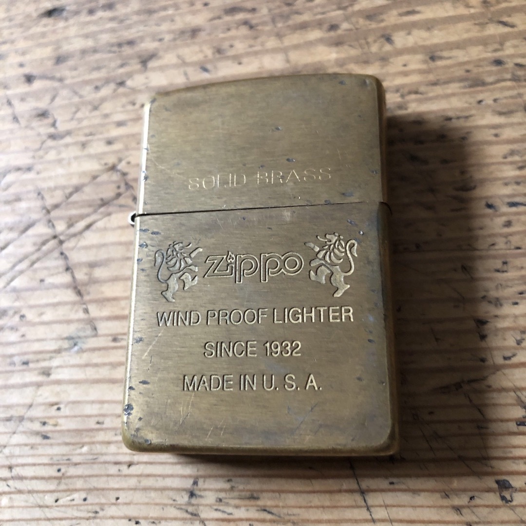 ZIPPO　3点まとめ　zippo solid brass1932-1987他