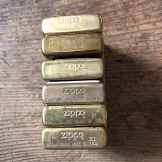 ZIPPO　3点まとめ　zippo solid brass1932-1987他