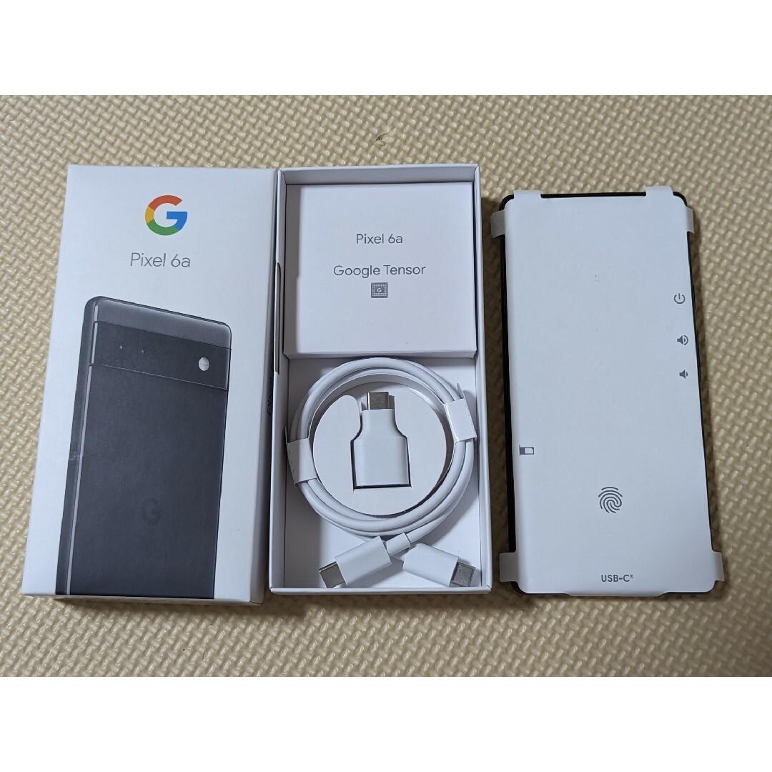 得価人気Google Pixel 6a Charcoal 黒の通販 by mashshop｜ラクマ ...