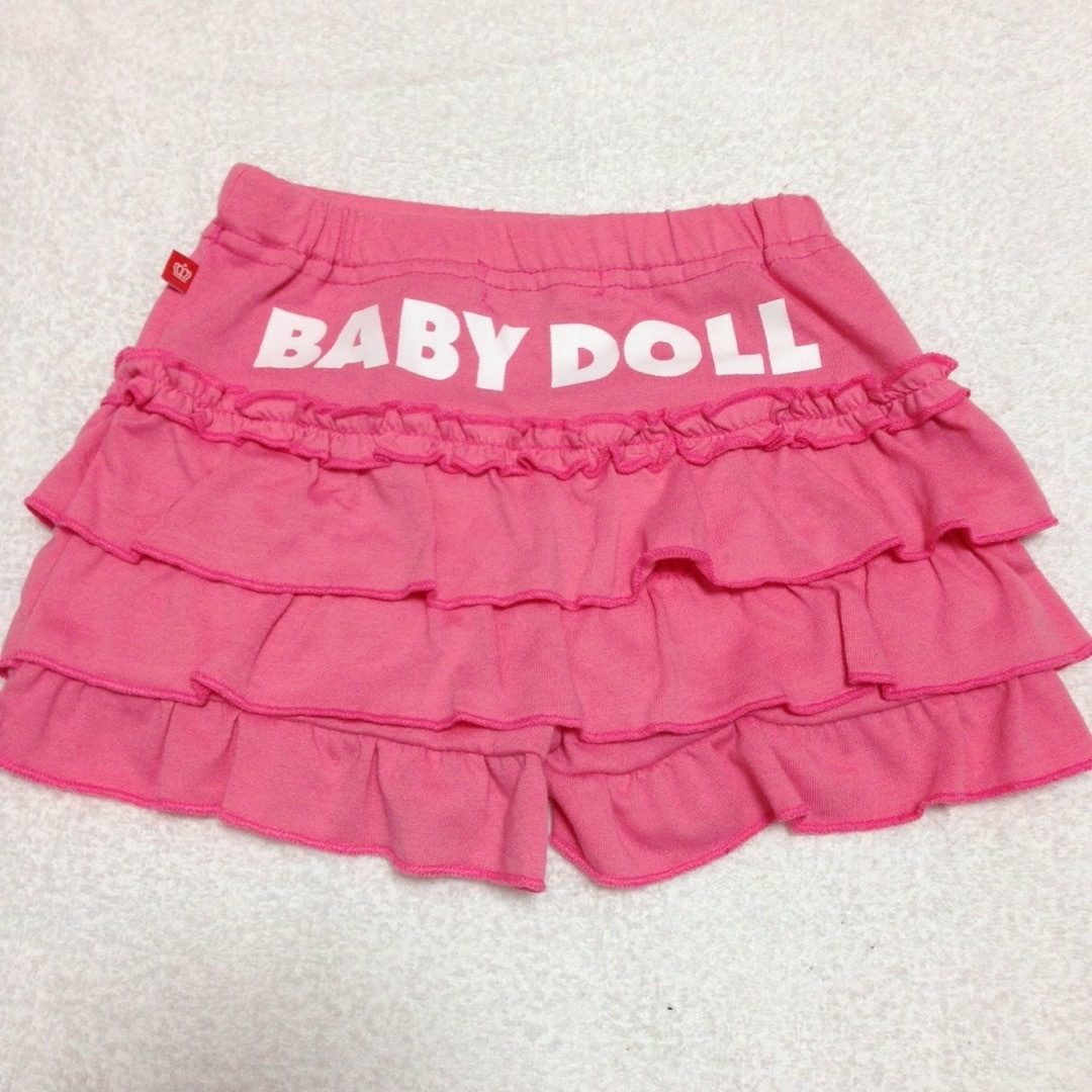 BABYDOLL(ベビードール)の新品★ベビド★パーカー&ショーパンセット★80 キッズ/ベビー/マタニティのベビー服(~85cm)(シャツ/カットソー)の商品写真