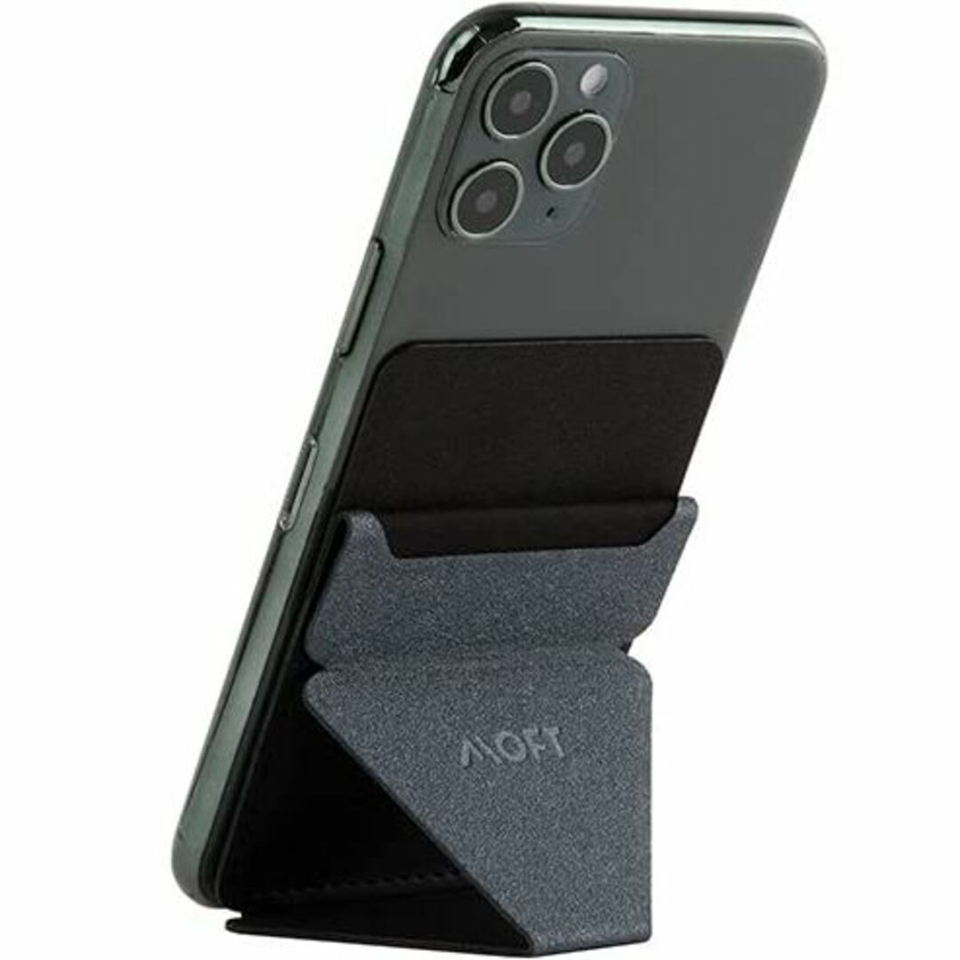 【色: グレー】MOFT X スマホスタンド スマホホルダー スキミング防止カー