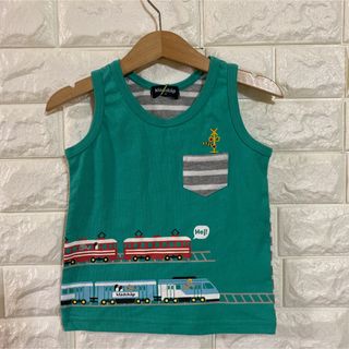 クレードスコープ(kladskap)の新品　クレードスコープ　タンクトップ　90(Tシャツ/カットソー)