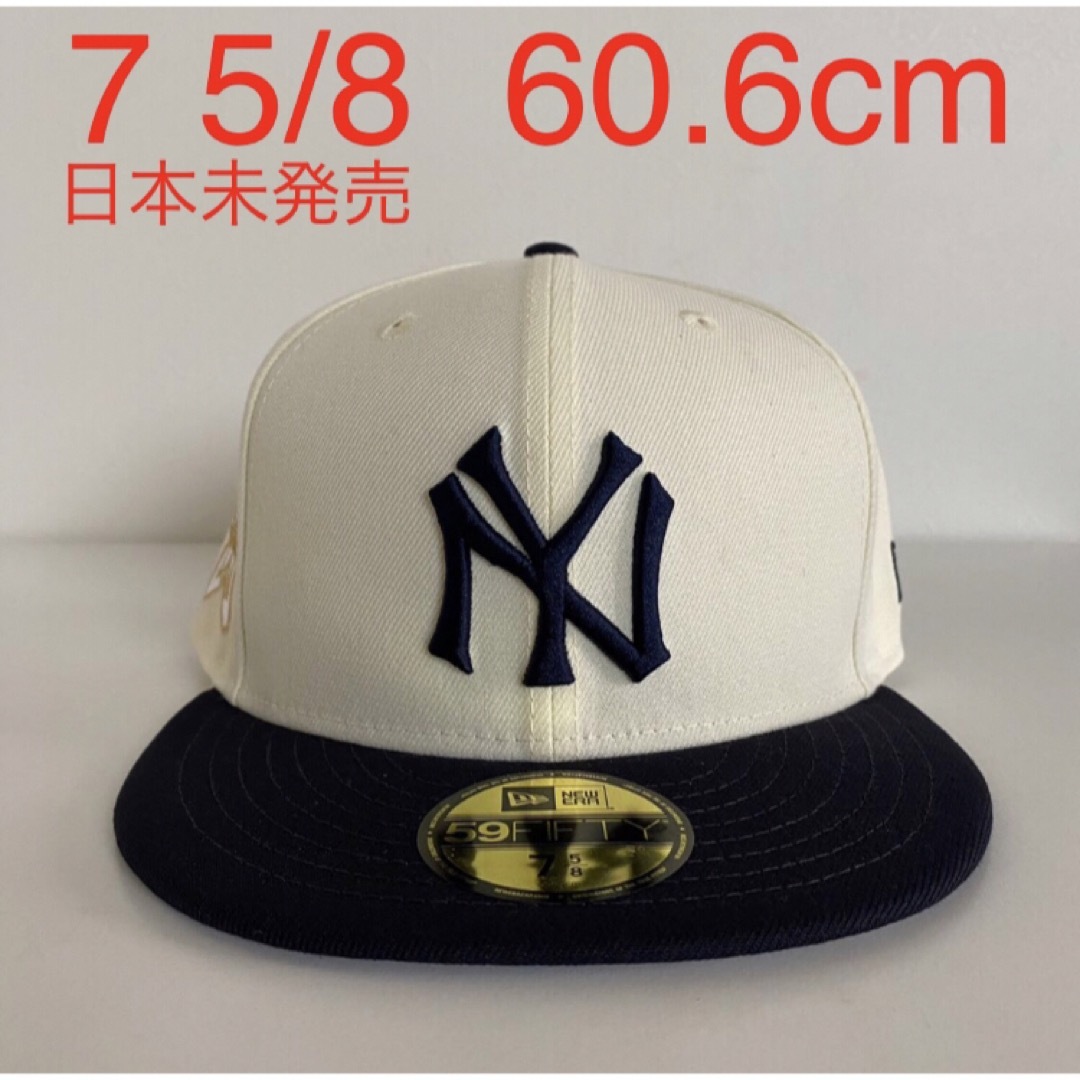 NEW ERA - ヤンキース ツバ裏グレー New Era Cap 5/8 ニューエラ