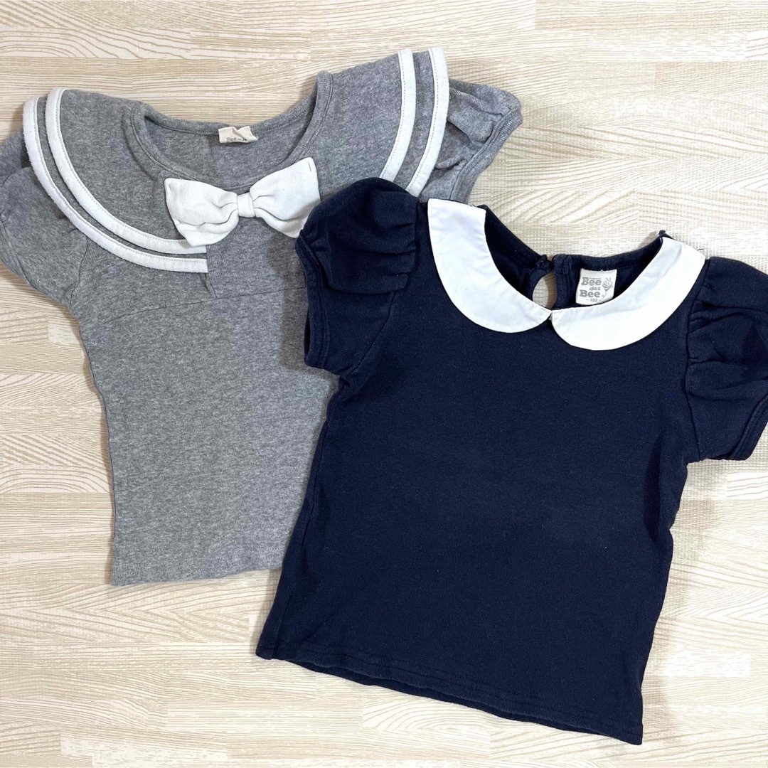 BeBe(ベベ)の半袖　Tシャツ　女の子　100 キッズ/ベビー/マタニティのキッズ服女の子用(90cm~)(Tシャツ/カットソー)の商品写真