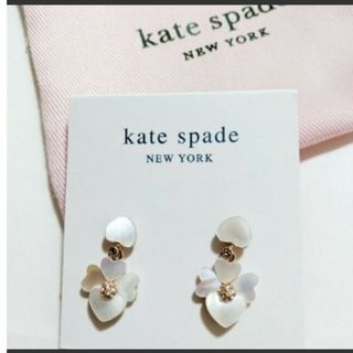 KATE SPADE NEW YORK プレシャスパンジードロップイヤリング