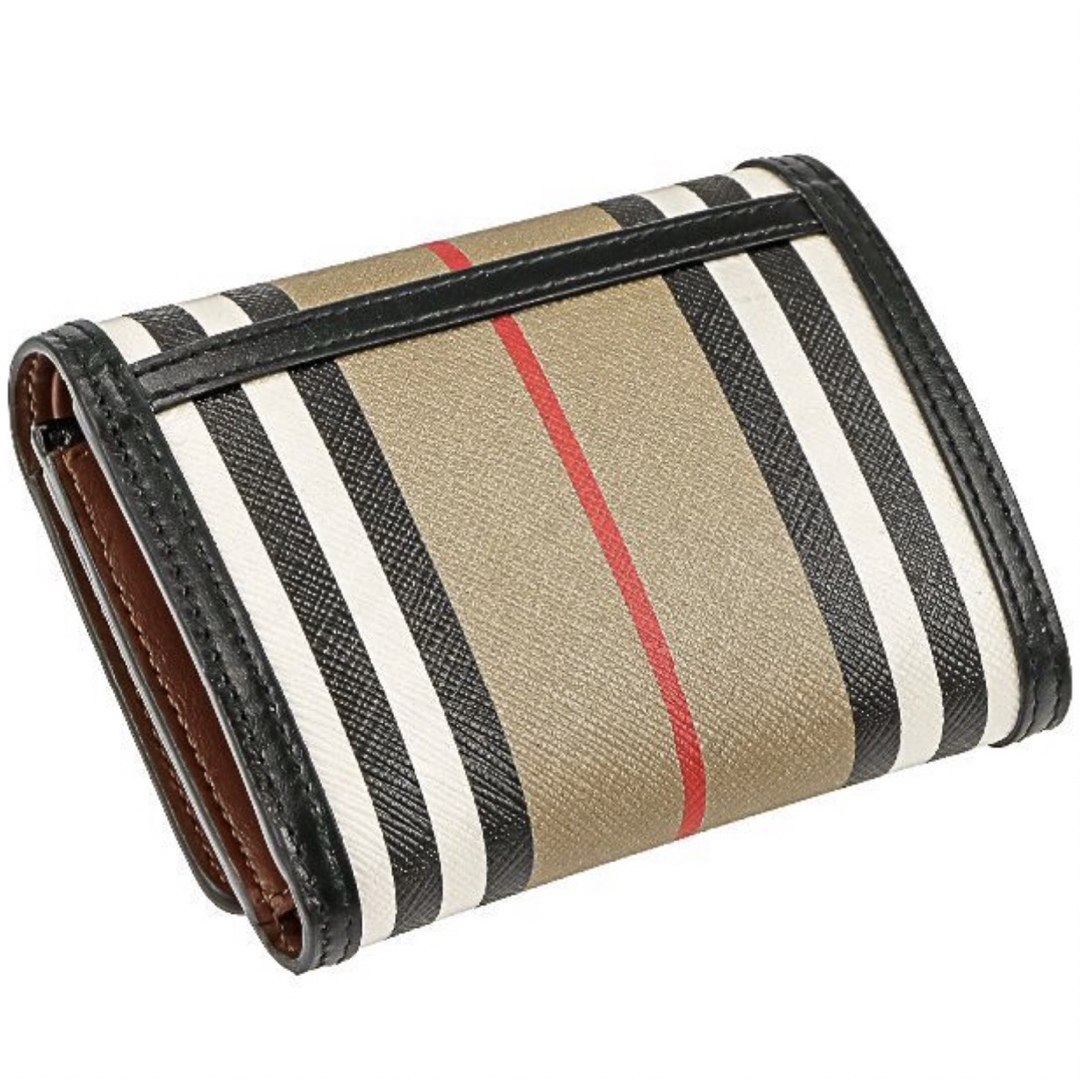 BURBERRY 三つ折り財布 PVC レザー ノバチェック 現行