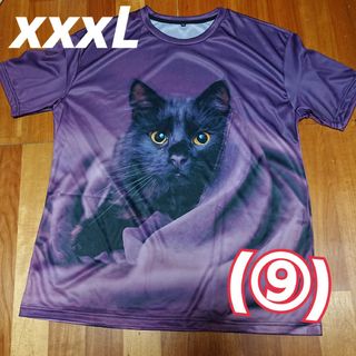 大きいサイズ★猫★両面プリント★Tシャツ(⑨)(Tシャツ(半袖/袖なし))