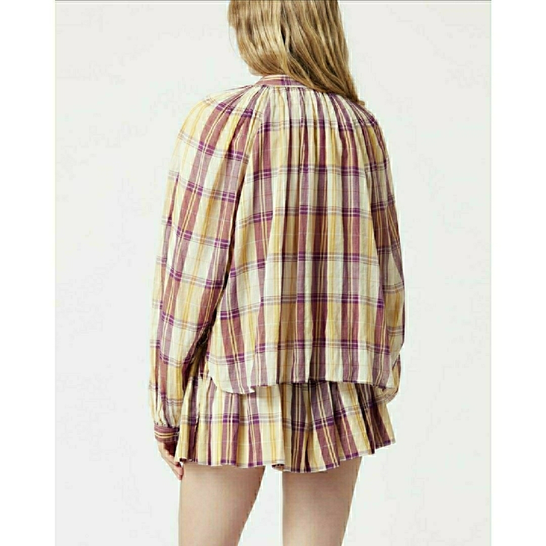 Isabel Marant - 新品ISABEL MARANT ETOILE BLANDINEチェック柄