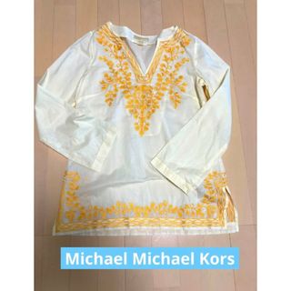 マイケルコース(Michael Kors)のMichael Michael Kors プルオーバー刺繍ブラウス(シャツ/ブラウス(長袖/七分))