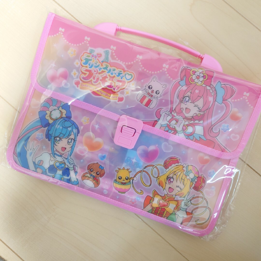 サンスター文具 デリシャスパーティ プリキュア ステーショナリーセット バッグ エンタメ/ホビーのアニメグッズ(その他)の商品写真