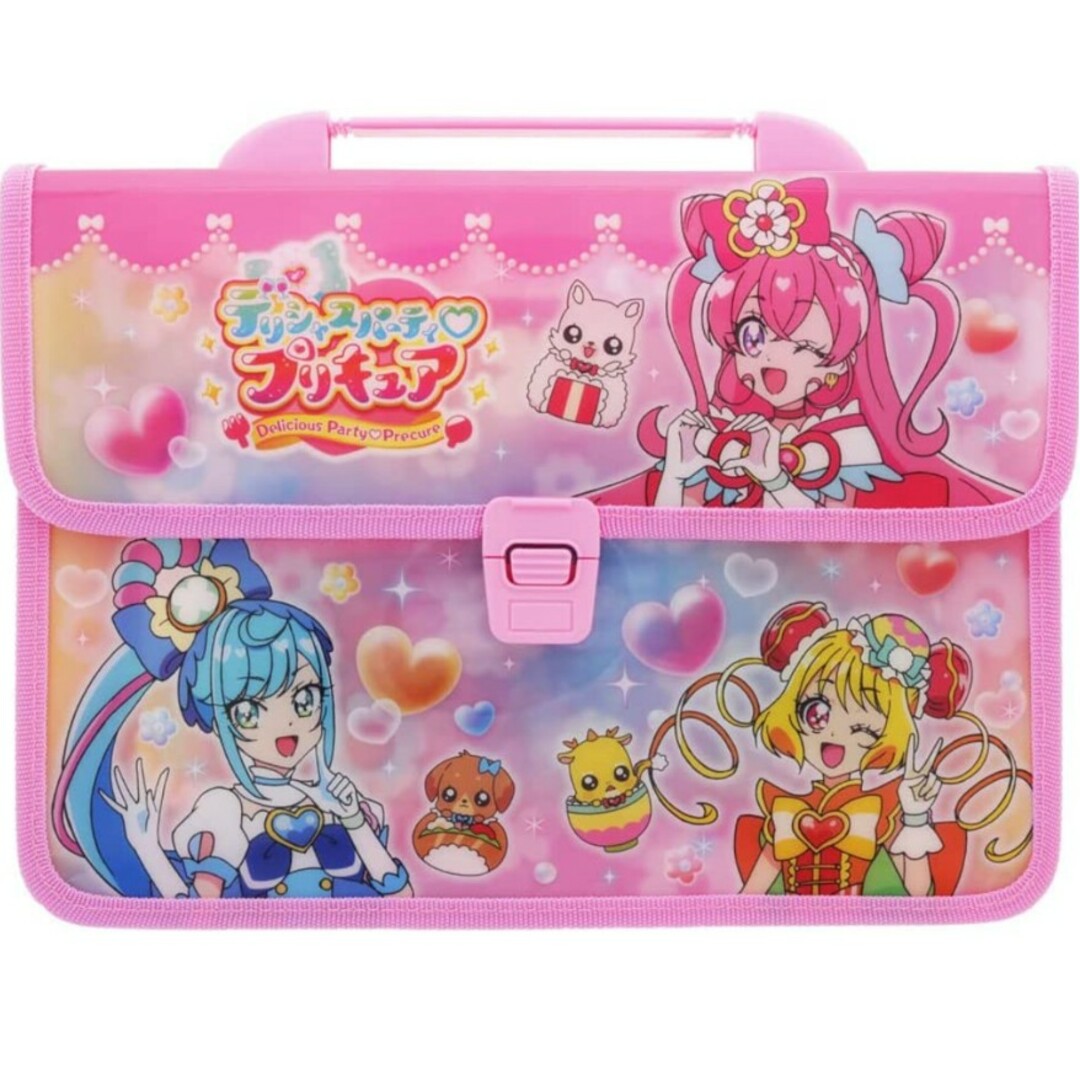 サンスター文具 デリシャスパーティ プリキュア ステーショナリーセット バッグ エンタメ/ホビーのアニメグッズ(その他)の商品写真