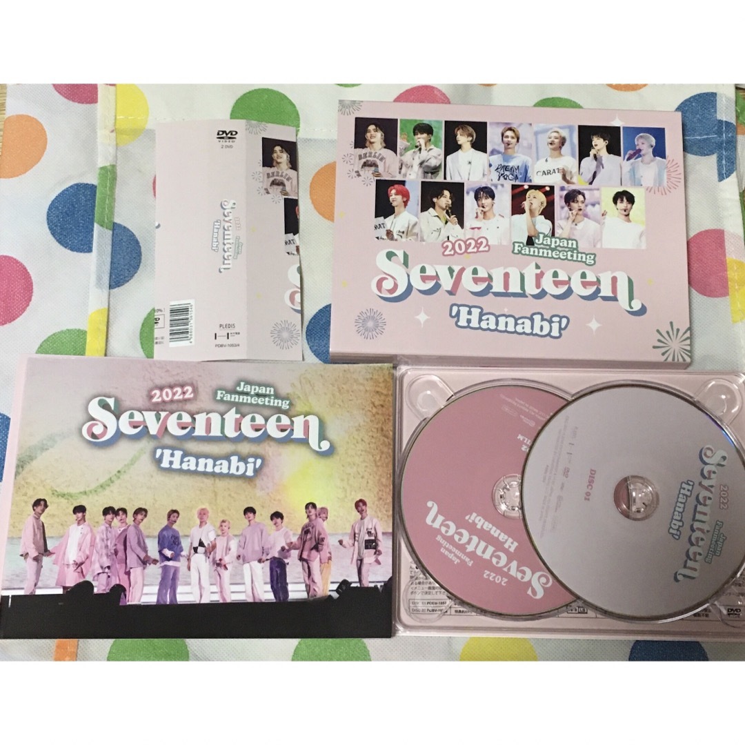 最新 SEVENTEEN 2022 JAPAN ファンミ 'HANABI' DVD