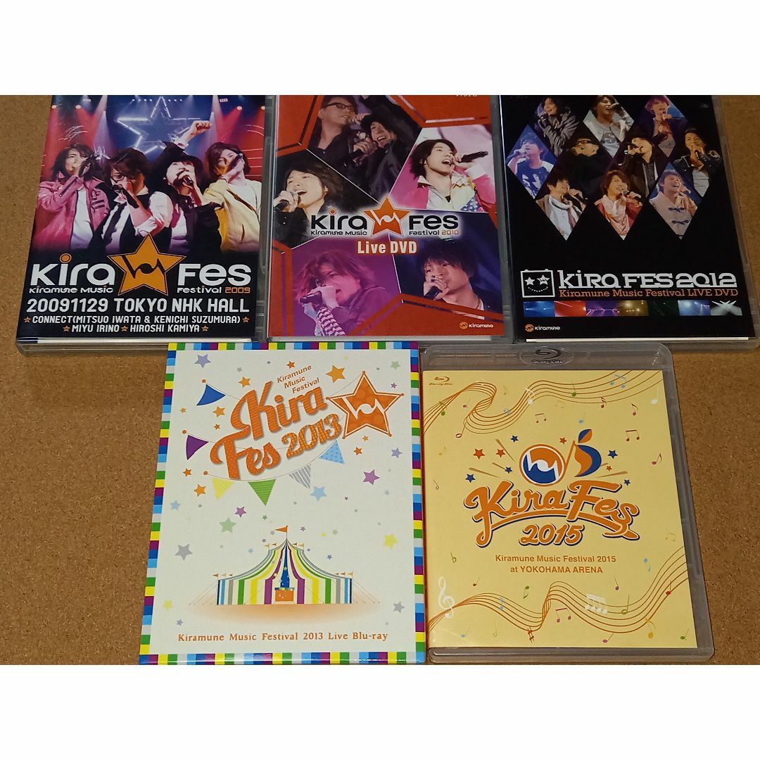 キラフェス 5枚セット DVD Blu-rayDVD/ブルーレイ