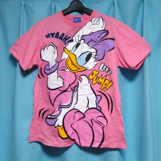 ディズニー(Disney)の売買成立品【ディズニー】デイジーダック半袖Ｔシャツ　Ｌサイズ(Tシャツ(半袖/袖なし))